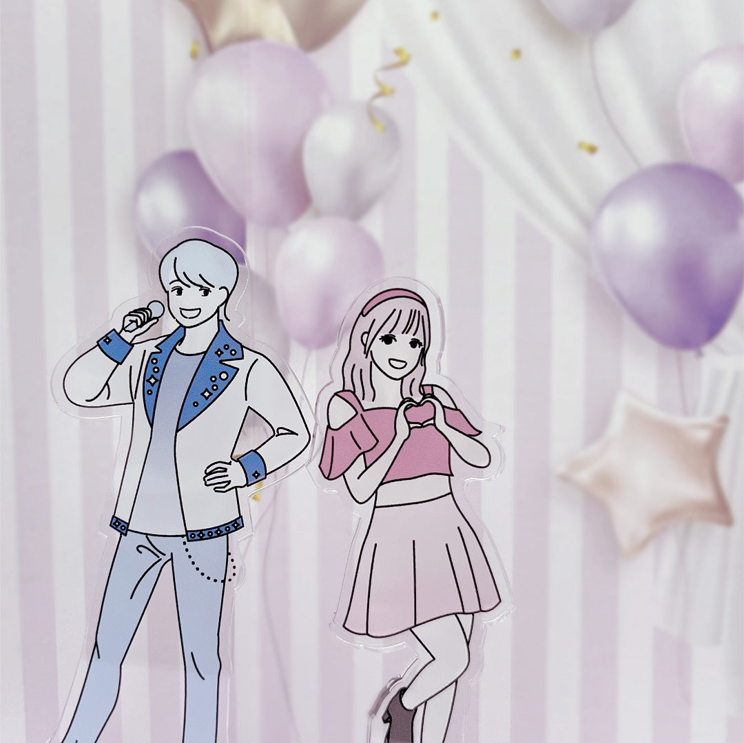 アクスタ背景ステージ balloon