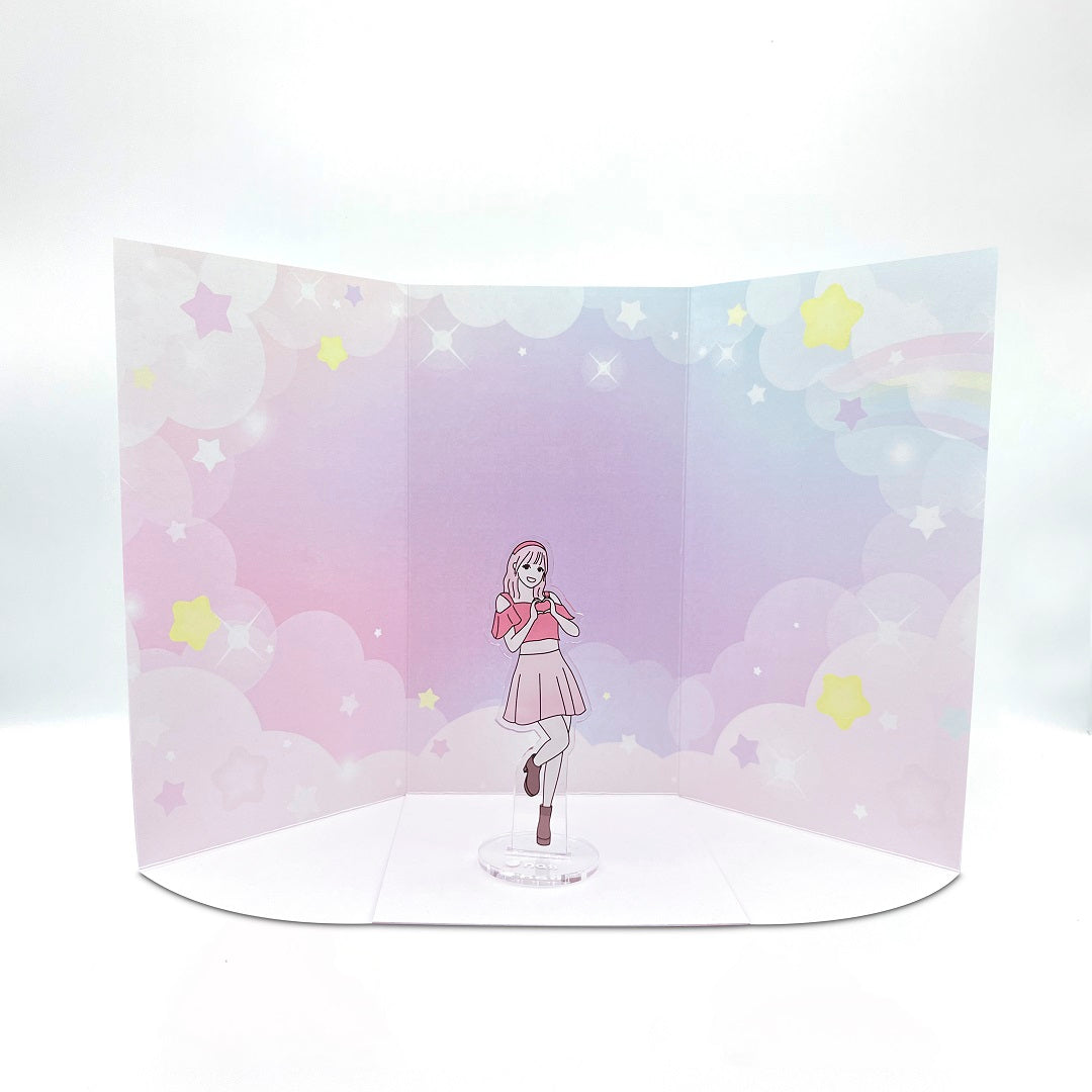 アクスタ背景ステージ yumekawa
